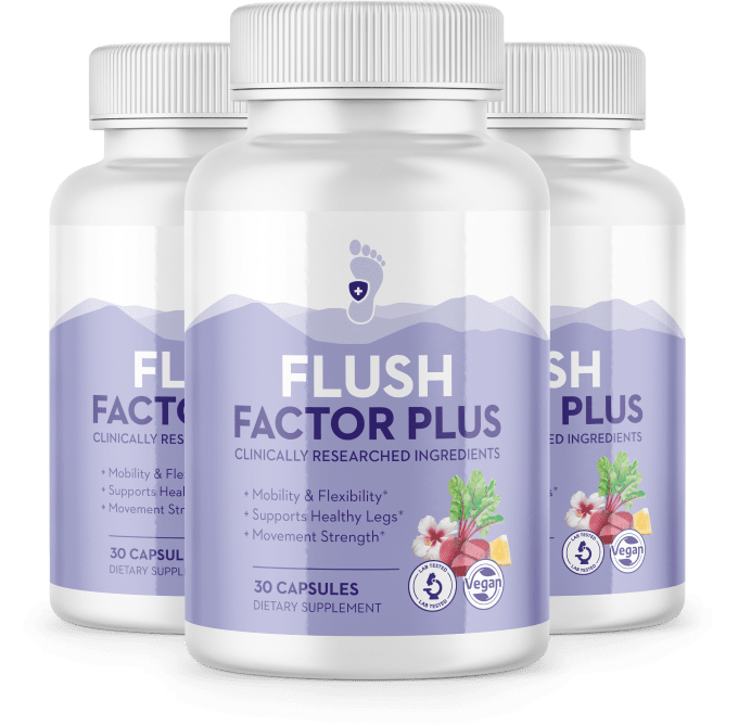 Flush Factor Plus - 3 Bottles
